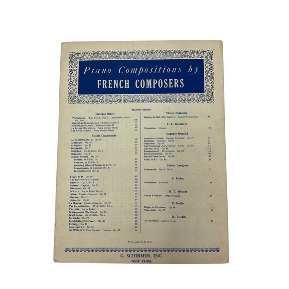 1890 Pendant la Valse Sheet Music Piano Compositions by French Composers - Picture 5 of 5